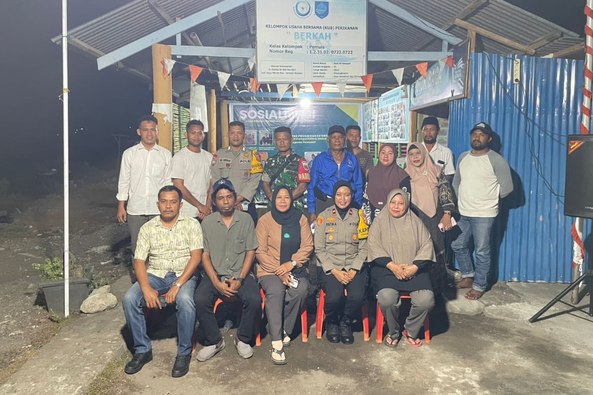 Pemuda Kayu Merah Kota Ternate Gelar Sosialisasi Perdana KUHP Terbaru