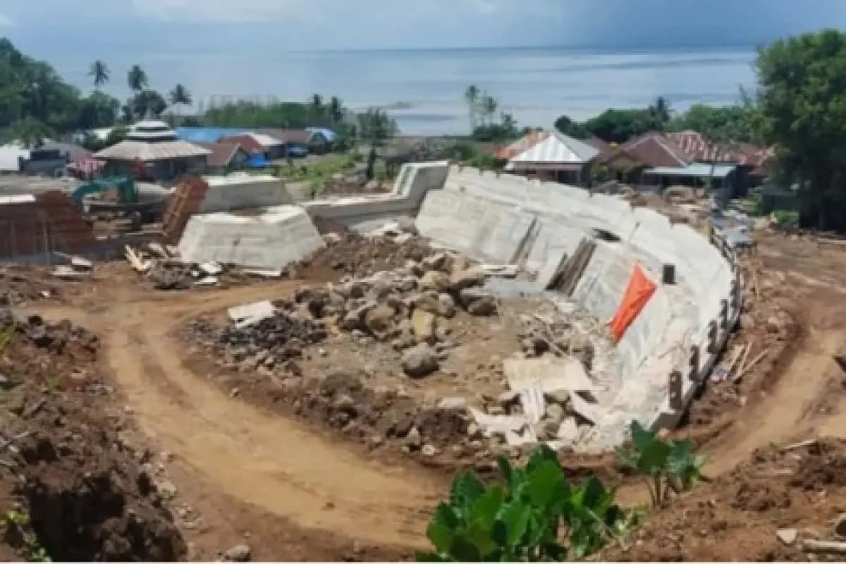 Sabo Dam Rua Ternate Disorot, BWS Malut Tegaskan Proyek Sesuai Standar dan Aman
