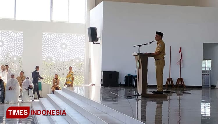 Kedatangan 15 Jemaah Haji Morotai Disambut Plt Sekda Revi Dara