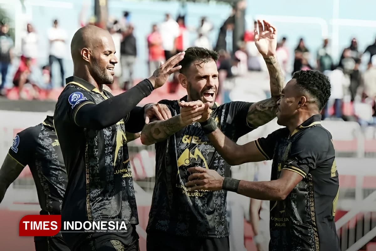 Malut United Tampil Sempurna, Gilas Persik Kediri Empat Gol Tanpa Balas