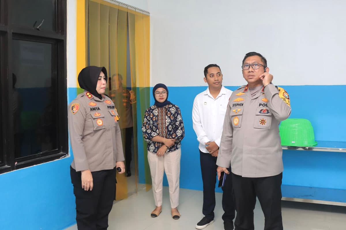 Polda Malut Perkuat Program MBG, Wakapolda Tinjau SPPG Polres Ternate